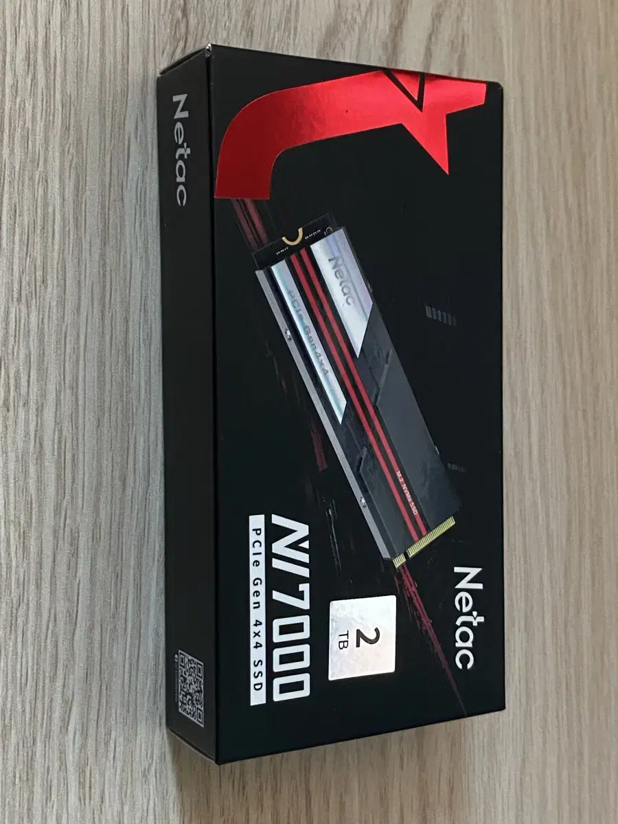 Netac nv7000 ssd 2TB 미개봉